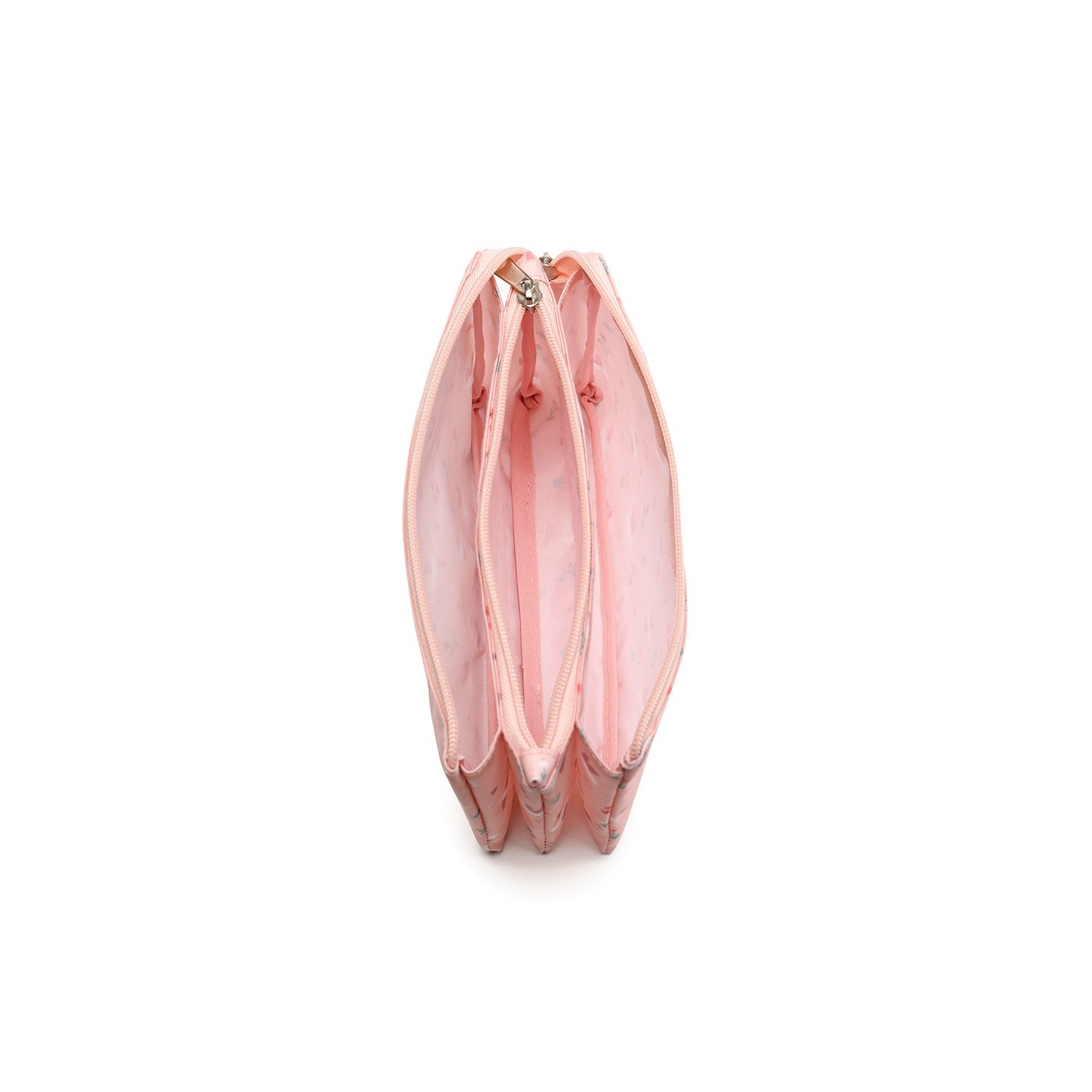 Estuche 3 Compartimentos Blossom Birds Tutete