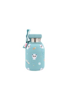 Botella Acero con Funda Pandas in Space Tutete 350ml