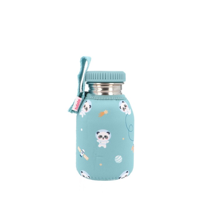 Botella Acero con Funda Pandas in Space Tutete 350ml