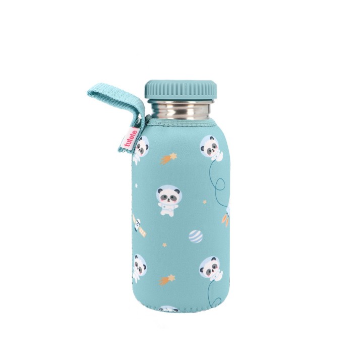 Botella Acero con Funda Pandas in Space Tutete 500ml