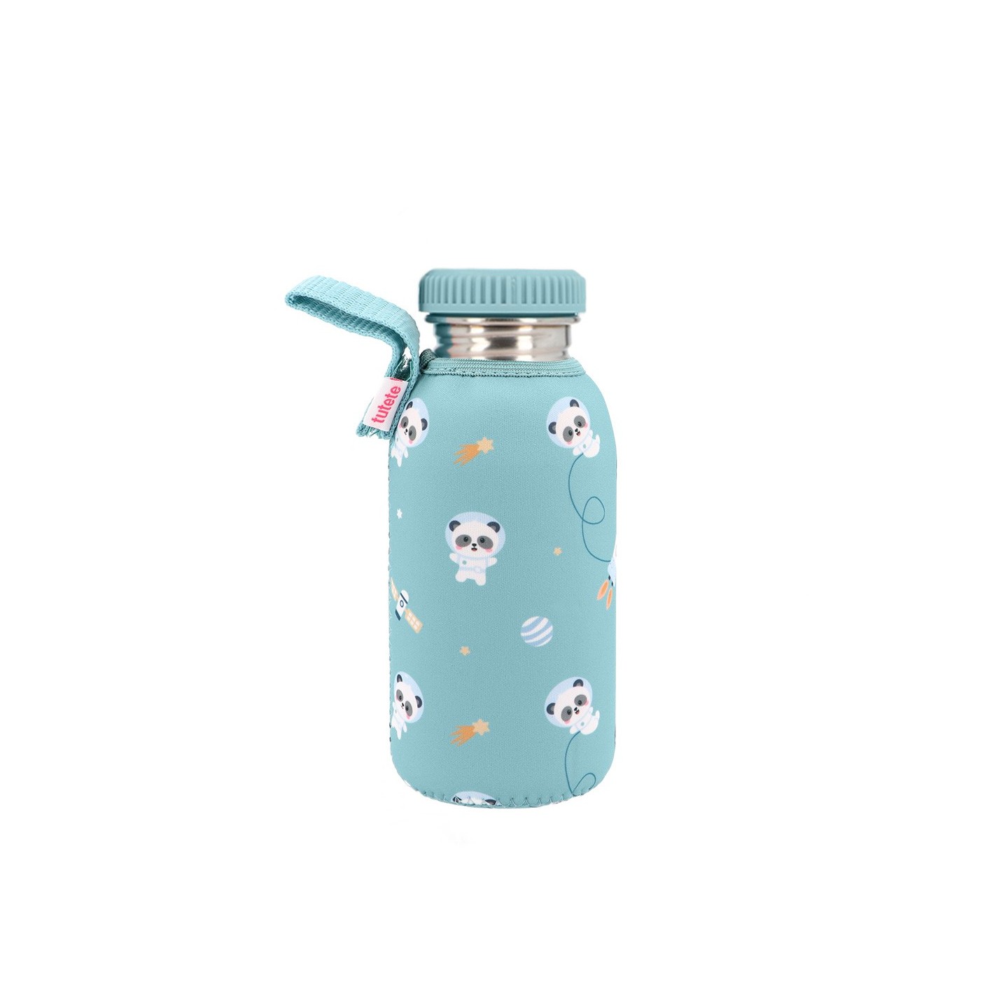 Botella Acero con Funda Pandas in Space Tutete 500ml