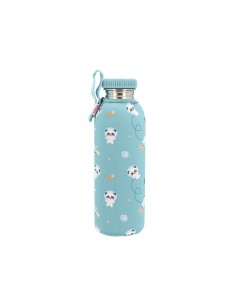Botella Acero con Funda Pandas in Space Tutete 750ml