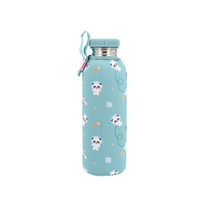 Botella Acero con Funda Pandas in Space Tutete 750ml