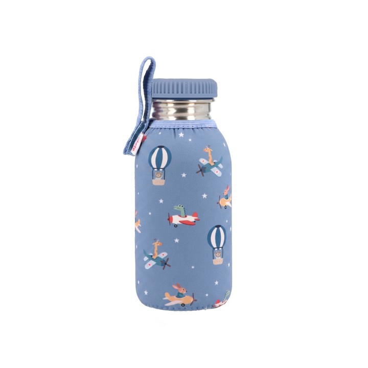 Botella Acero con Funda Planes Tutete 500ml