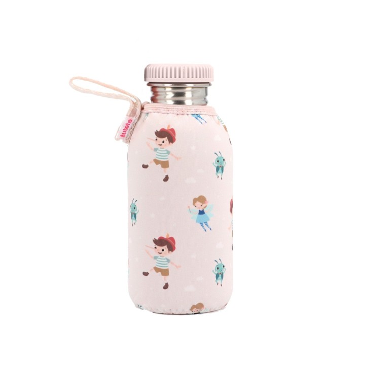 Botella Acero con Funda The Wooden Boy Tutete 500ml