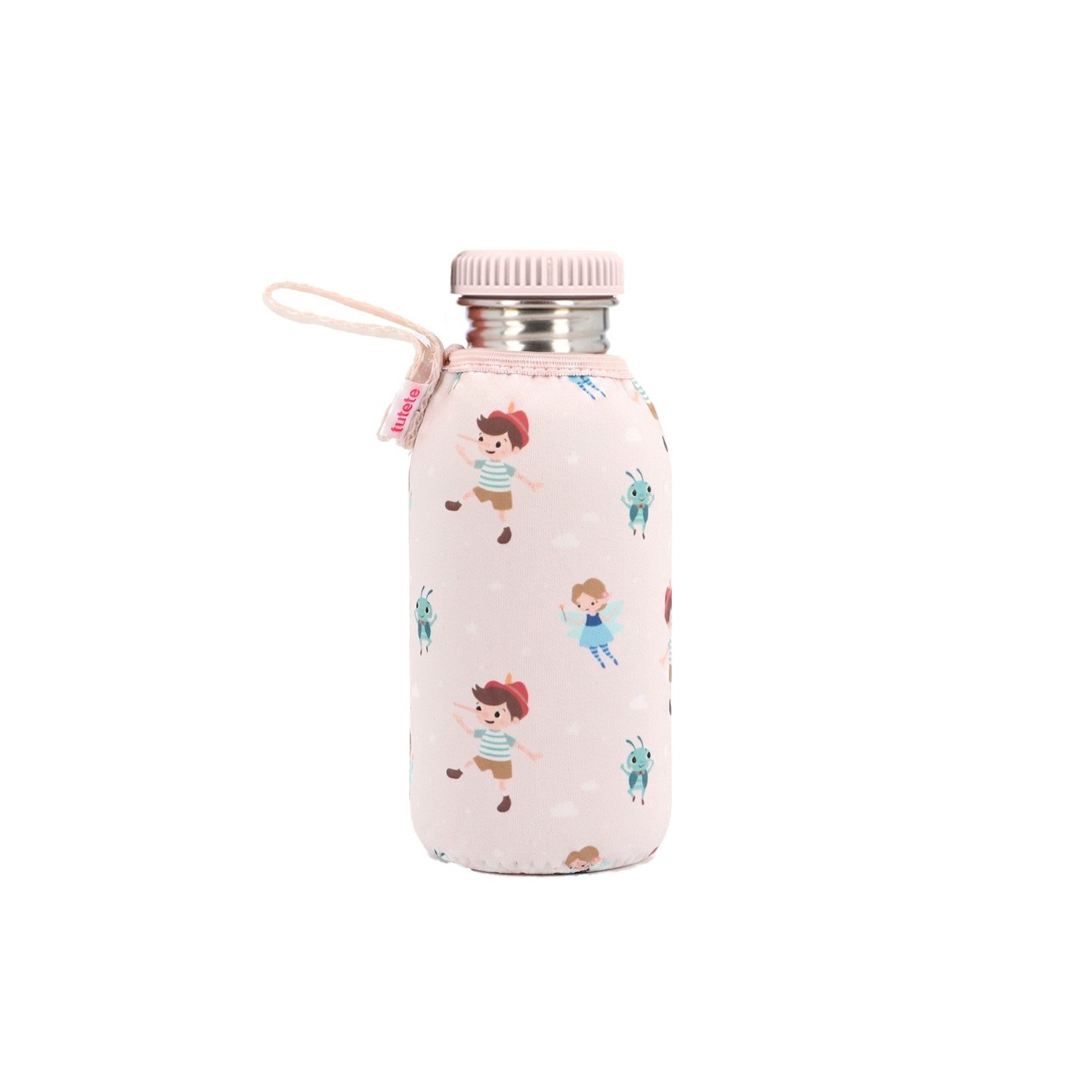 Botella Acero con Funda The Wooden Boy Tutete 500ml