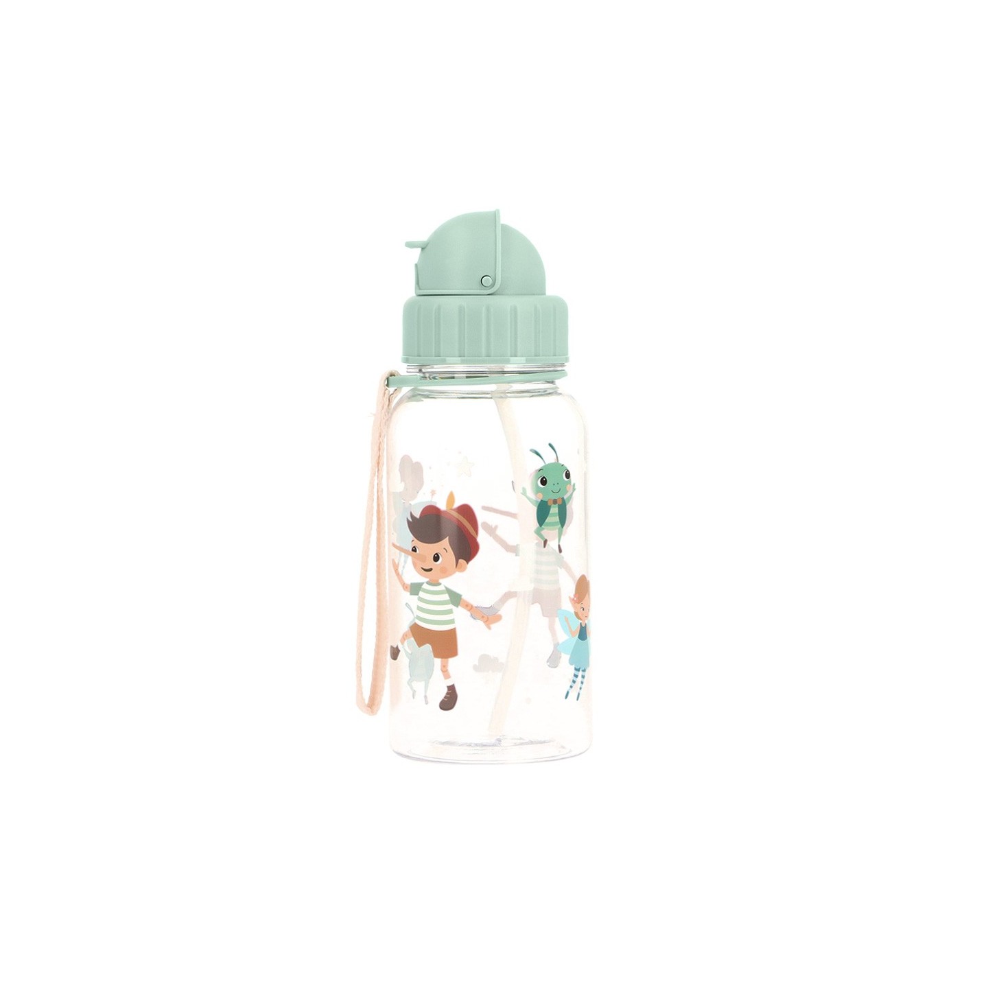 Botella Plástico Tutete The Wooden Boy 500ml