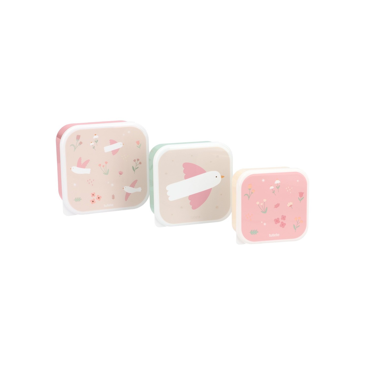 3 Cajas Almuerzo Blossom Birds