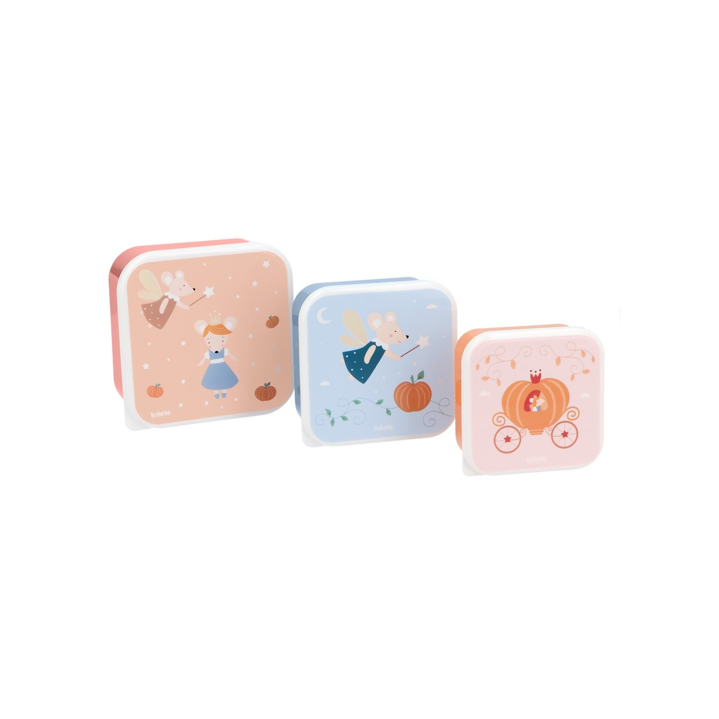 3 Cajas Almuerzo Mouse Fairies