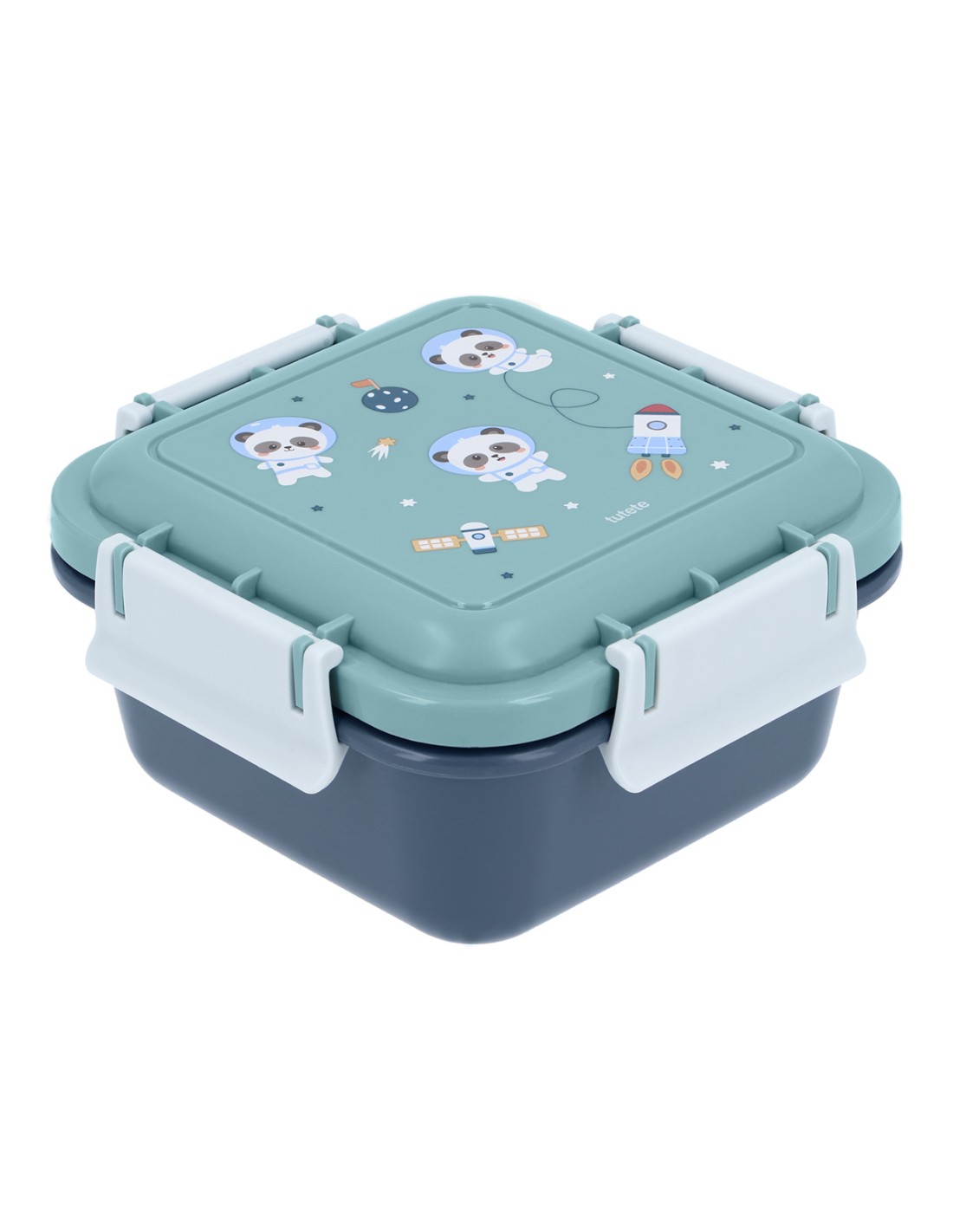 Caja Almuerzo Grande Tutete Pandas in Space