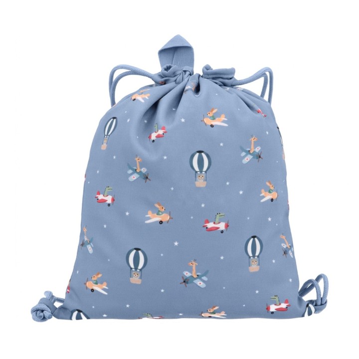 Mochila Saco Tela Planes Tutete