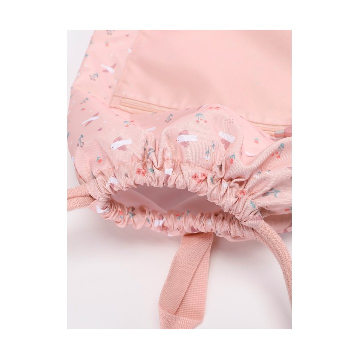 Mochila Saco Impermeable Tutete Blossom Birds Tutete