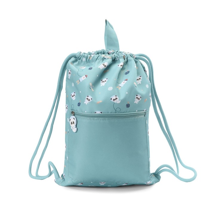 Mochila Saco Impermeable Tutete Pandas in Space