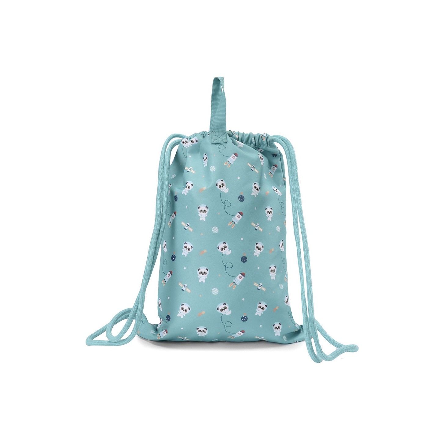 Mochila Saco Impermeable Tutete Pandas in Space