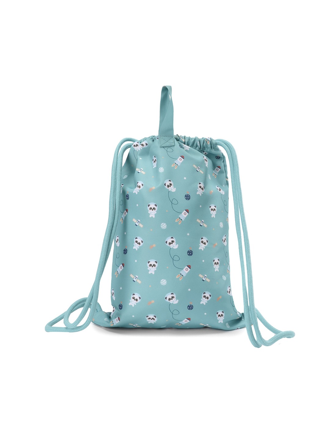 Mochila Saco Impermeable Tutete Pandas in Space