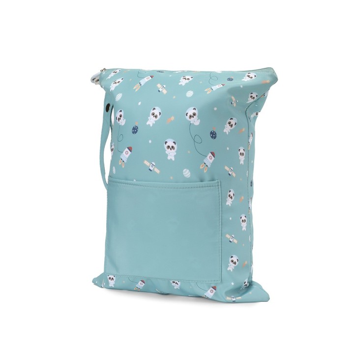 Bolsa Impermeable Grande Pandas in Space Tutete