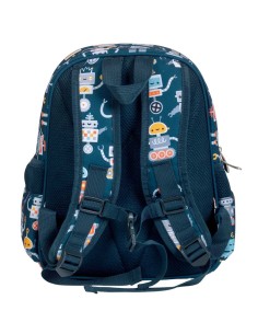 Mochila con Bolsillo Térmico Robots 2