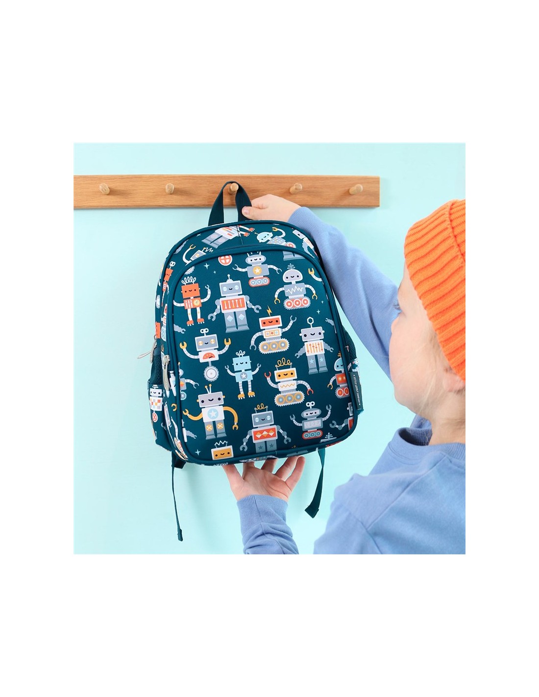 Mochila con Bolsillo Térmico Robots