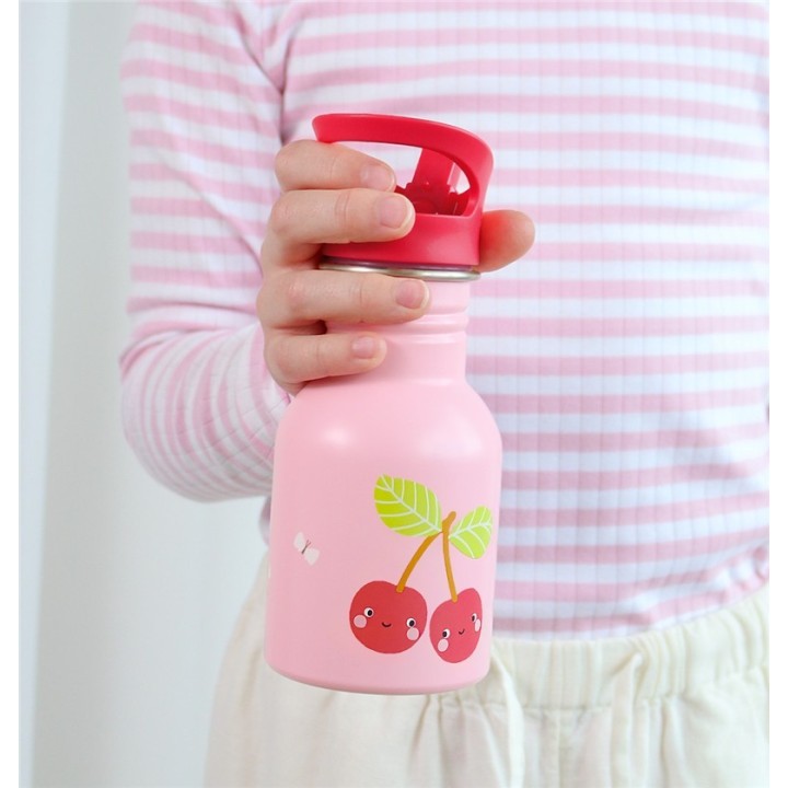 Botella Térmica Acero Mini 350ml Cherry