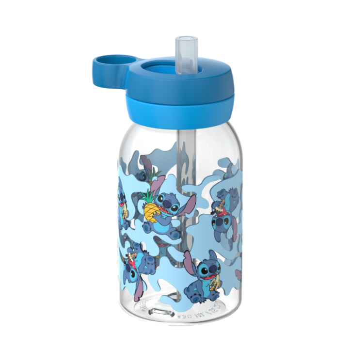 Botella Pajita Campus 450ml Stitch
