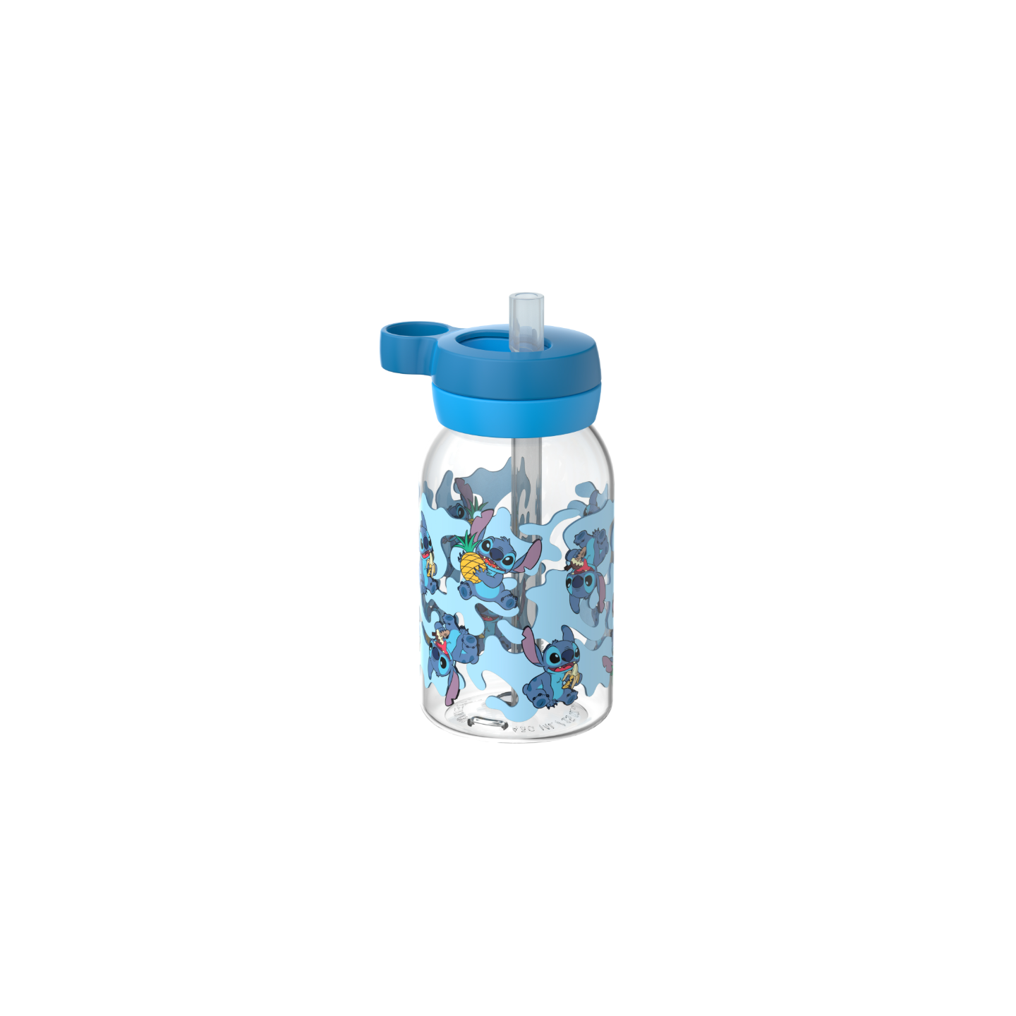 Botella Pajita Campus 450ml Stitch