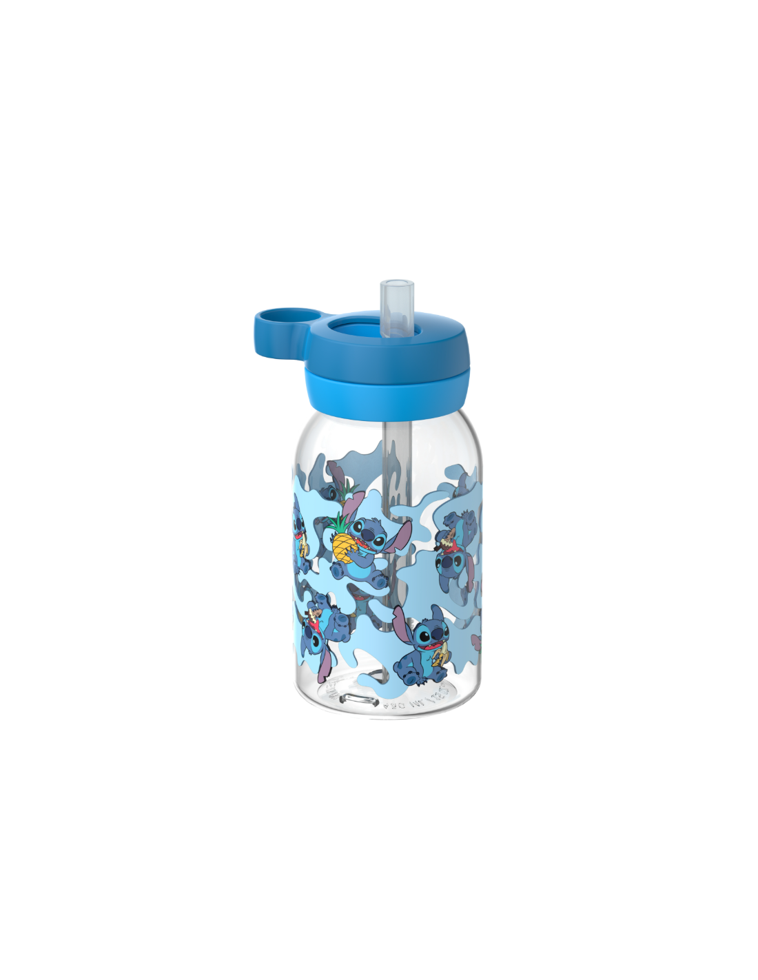 Botella Pajita Campus 450ml Stitch