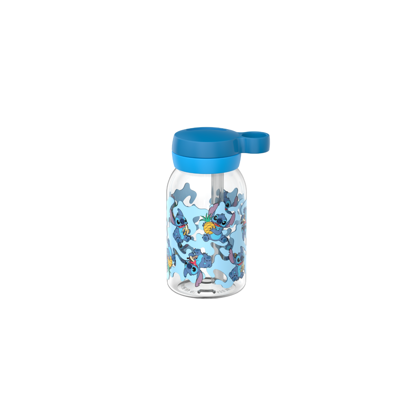 Botella Pajita Campus 450ml Stitch