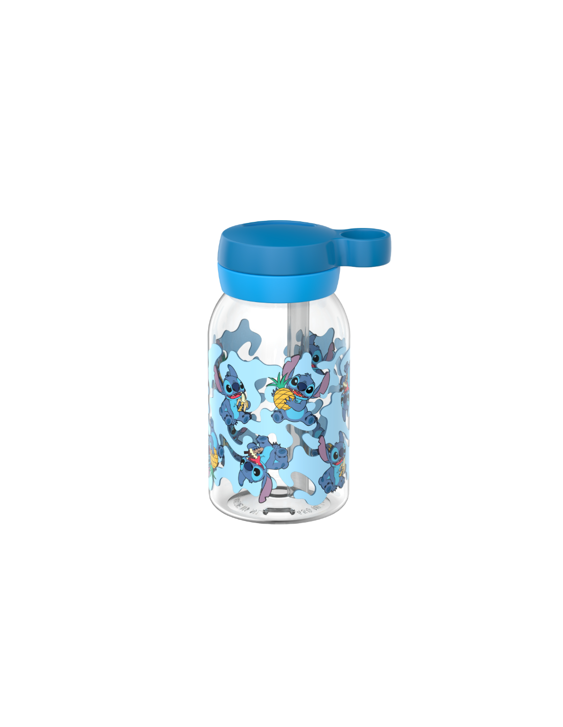 Botella Pajita Campus 450ml Stitch