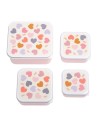 Set de 4 Cajas Corazón