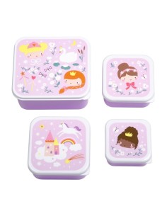 Set de 4 Cajas Princesas