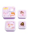 Set de 4 Cajas Princesas