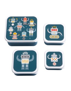 Set de 4 Cajas Robots