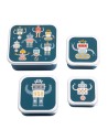 Set de 4 Cajas Robots