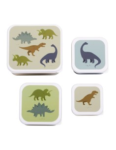 Set de 4 Cajas Dinosaurios