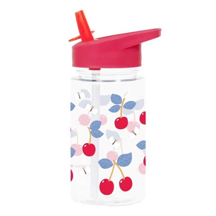 Botella Tritán 450ml Cerezas