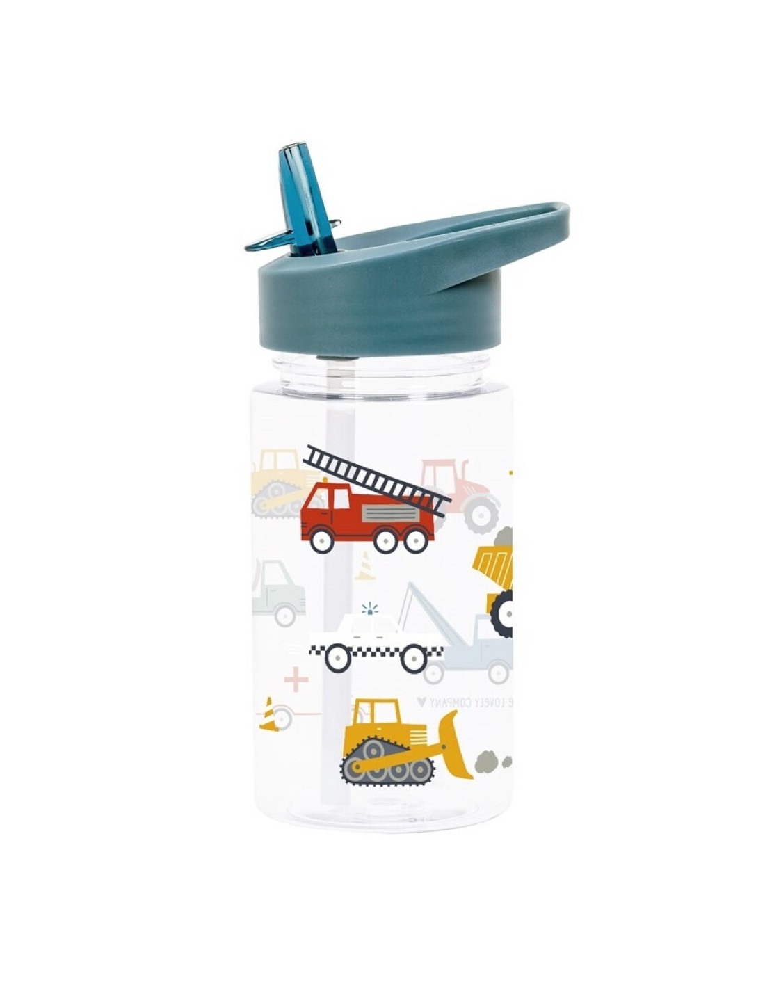 Botella Tritán 450ml Vehículos