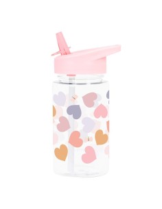 Botella Tritán 450ml Corazón