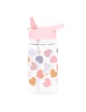 Botella Tritán 450ml Corazón
