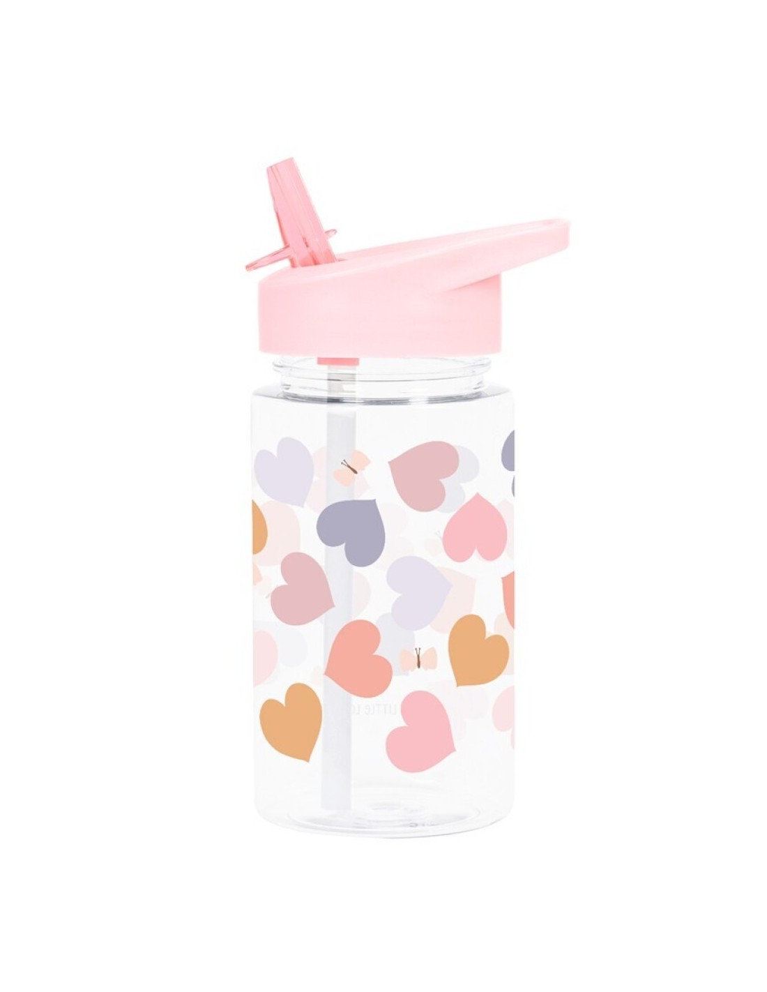 Botella Tritán 450ml Corazón
