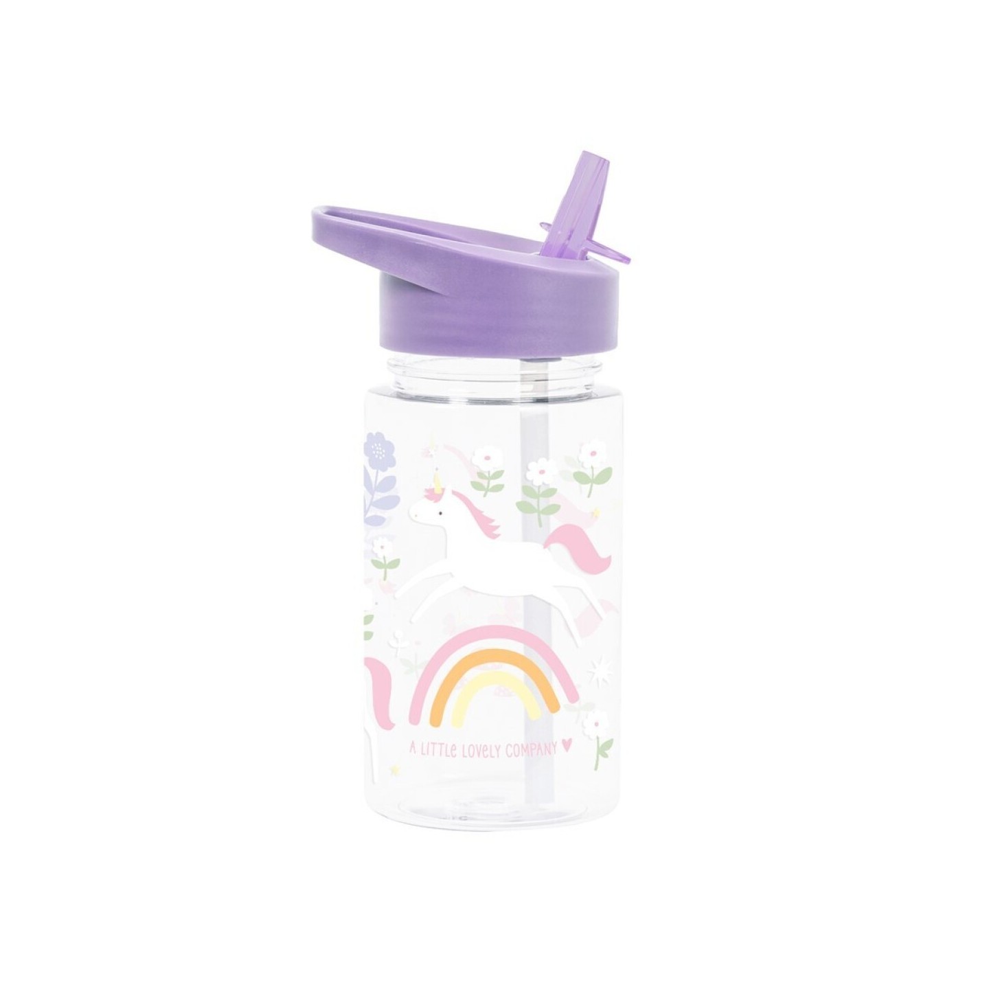 Botella Tritán 450ml Unicornios