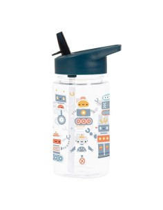 Botella Tritán 450ml Robots