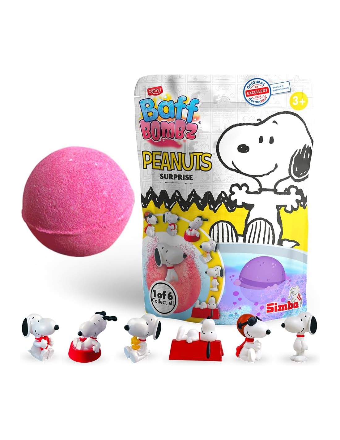 Bomba de Baño Sorpresa Snoopy