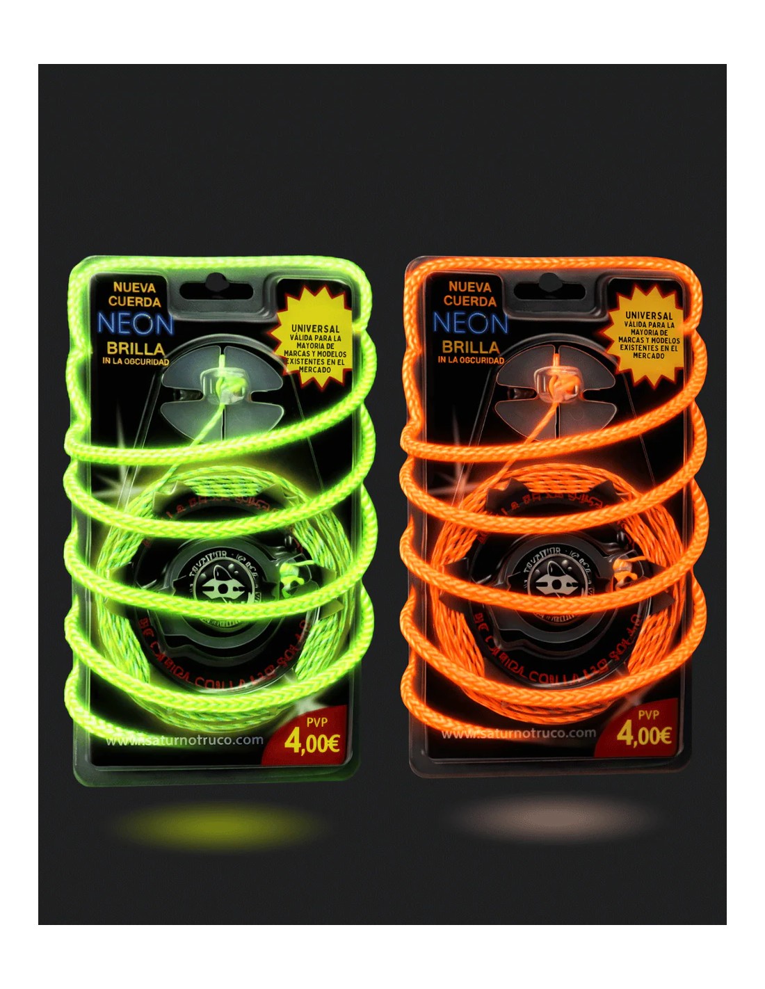 Cuerda Trompo Luminiscente