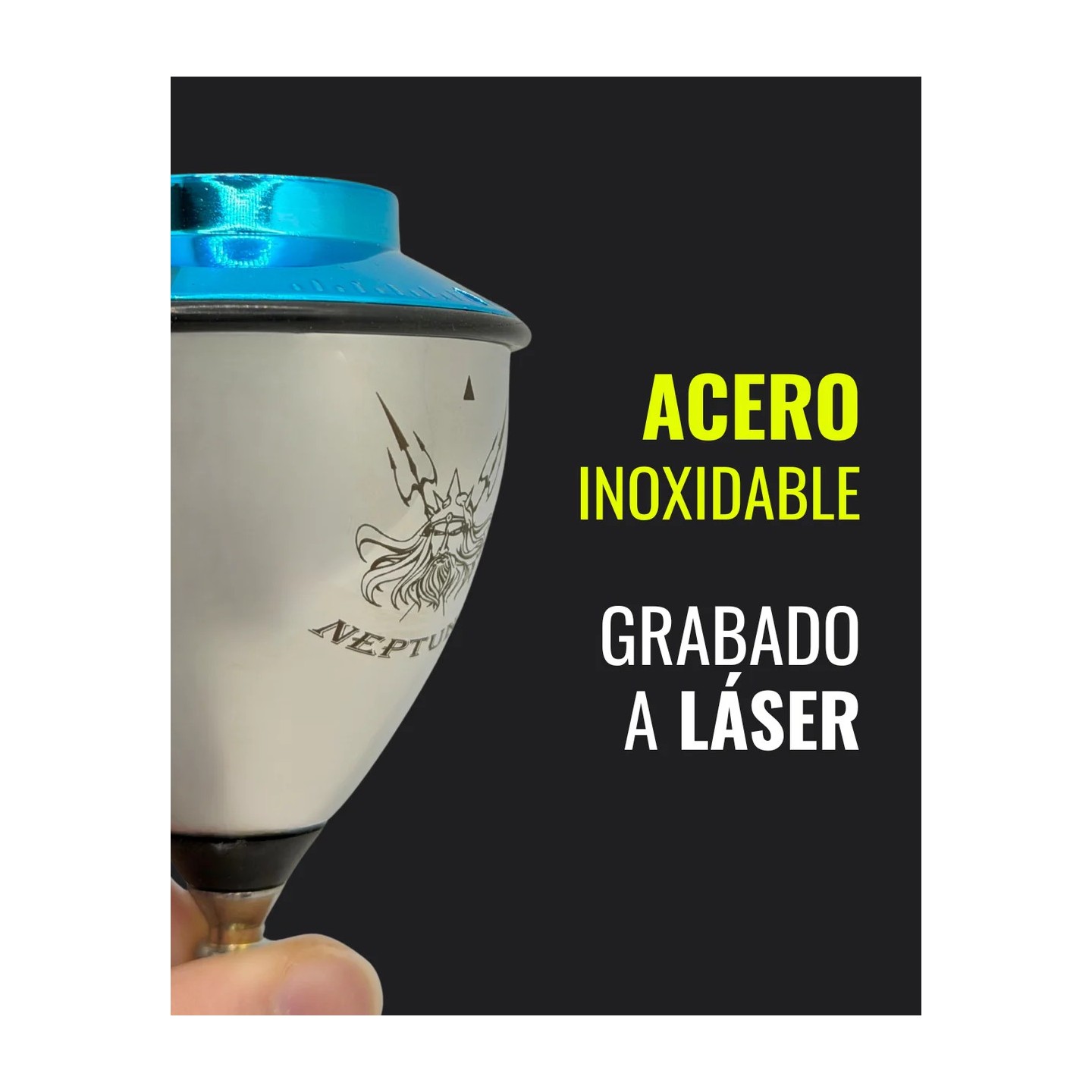 Trompo de Metal Neptuno Roller