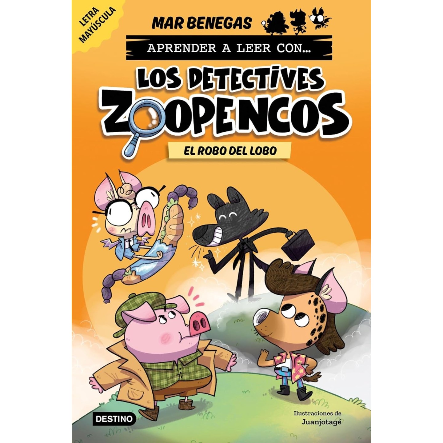 Aprender a leer con... Los Detectives Zoopencos 11 - El robo del lobo
