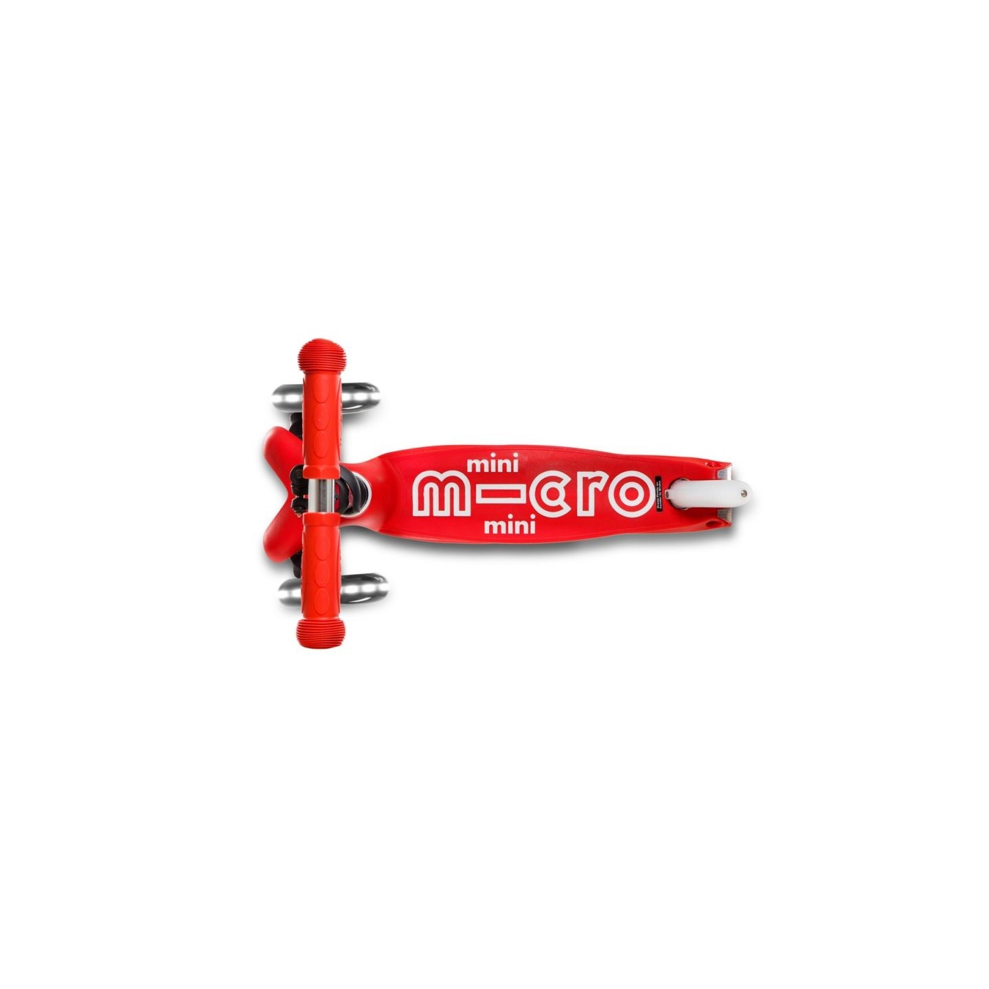 Patinete Mini Micro Deluxe LED Rojo