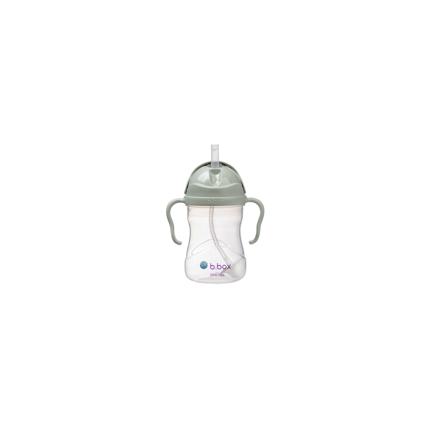 Taza con pajita flexible con pesa - Sage