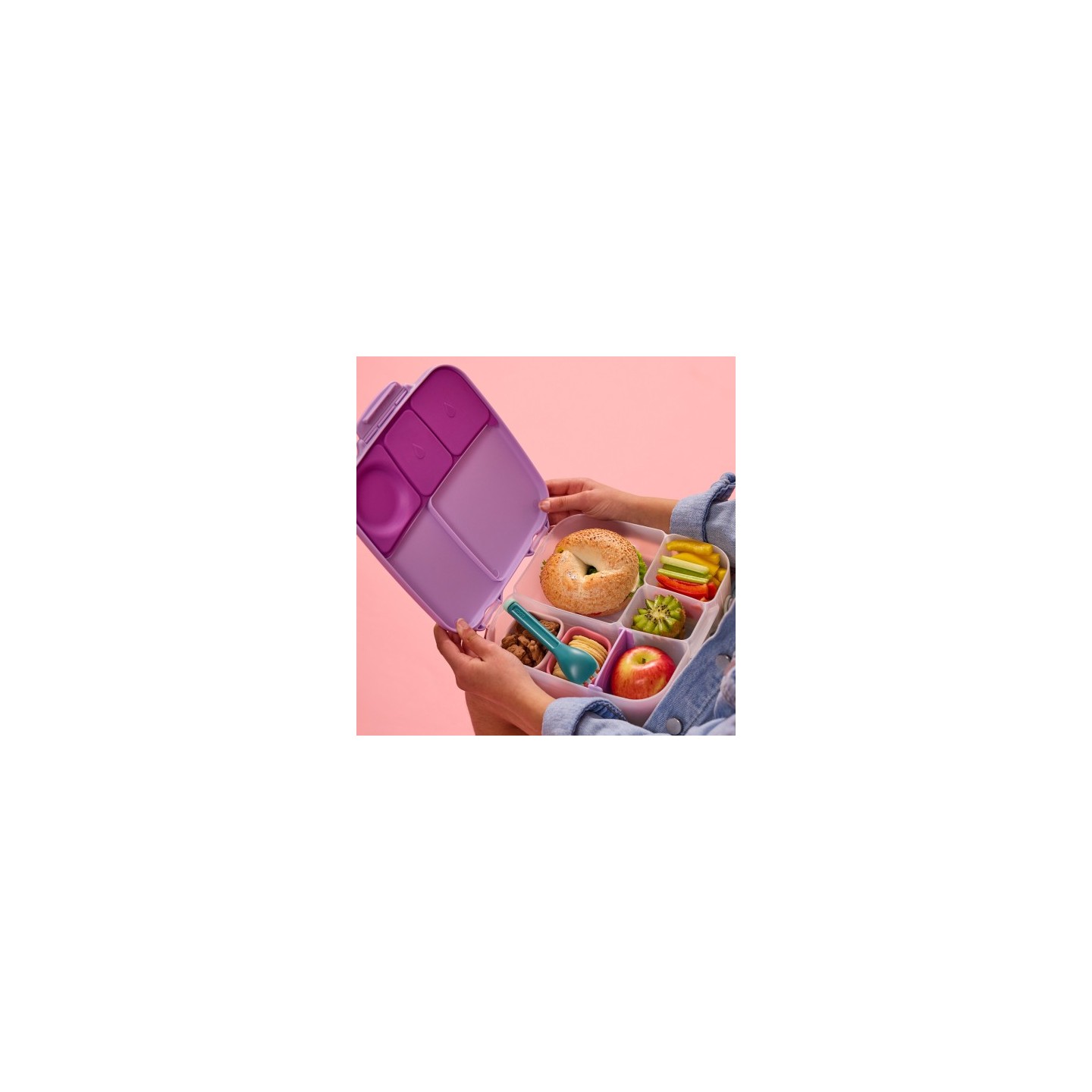 Caja almuerzo con gel refrigerante - Sugar Plum