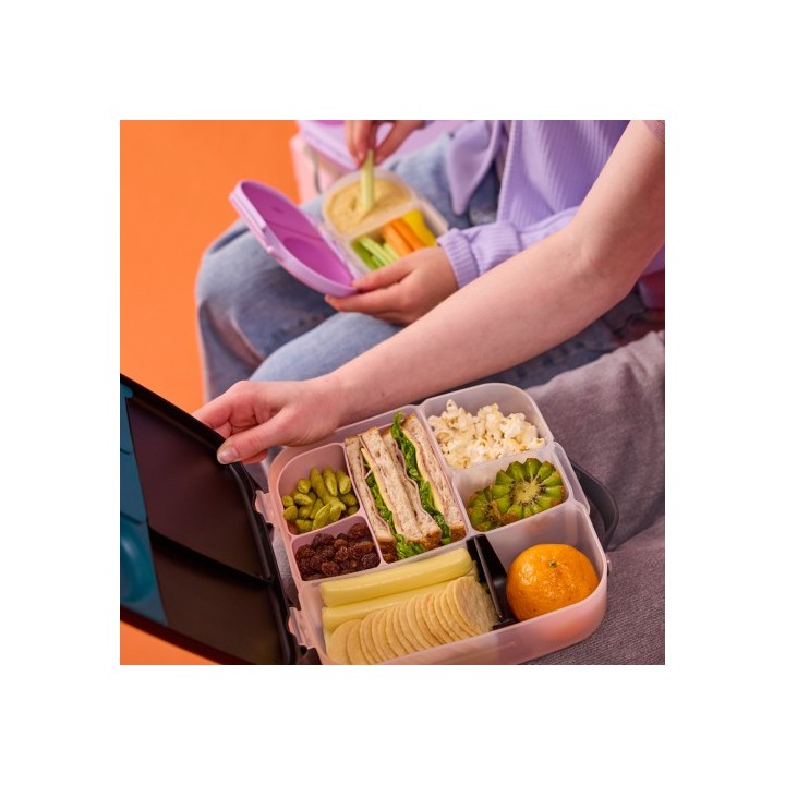 Caja almuerzo con gel refrigerante - Night Vision