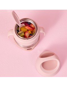 Termo con cuchara/tenedor 335 ml - Blush Crush 2